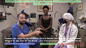 Rina arem gets yearly gyno exam physical from doctor tampa com