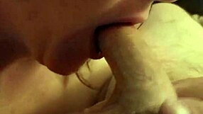 Why is this wife sucking her husband's cock so eagerly?