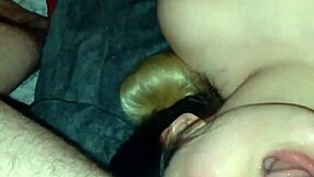 The milf thanked him with a sloppy blowjob after the act.