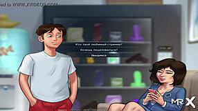 Summertimesaga mommy takes cash for wild sex session