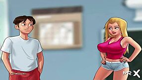 My Friend Eats Mature Pussy in Summertime Saga