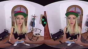 Blonde Sienna Stops Time for Hardcore Shaved Action. Intense Reality Play in Hairless Scene