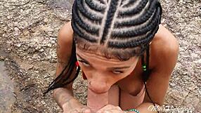 Perdi A Aposta E Tive Que Pagar Um Boquete Pro Meu Amigo Gringo Ele Me Levou Numa Trilha E Me Deu Leite Na Boca