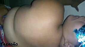 Brunette gets her hairy pussy as well as ass fucked