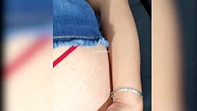 Oral sex and fucking with a college girl in home produced sex video