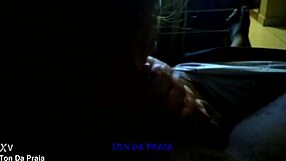 Watch me suck your big cock in the dark during the reality show.