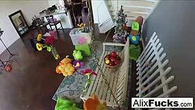 Alix Lynx Masturbates Big Tits And Pussy