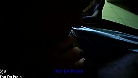 Watch me suck your big cock in the dark during the reality show.