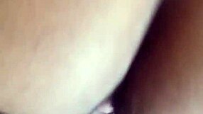 Ebony teen bent over doggystyle