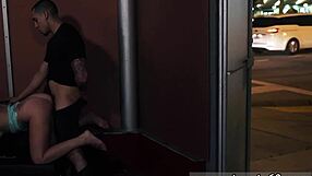 Valerie White In Outdoor Strapon Domination With Teen Couple