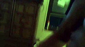 the spanish bitch bent over for doggystyle, her big ass ready.