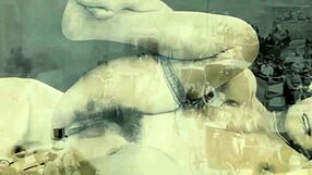 Vintage steam age threesome with hairy participants