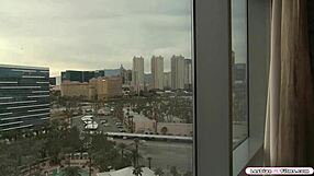 Hey, watch this horny milf facesit that young brunette with big tits and oral action