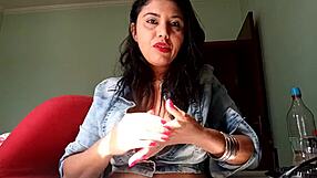 Vlog with Sarah Rosa doing intense anal in homemade clip.