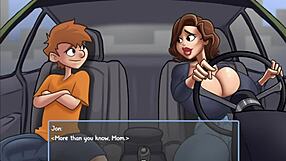 Sabrina, the MILF, couldn't resist the monster's new power, leading to wet masturbation and cock arrangement