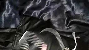 Can you handle cum on your leather jacket, step sister?