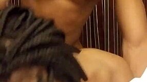 Ebony Woman Gets Two Cumshots From Monster Cock In Hotel