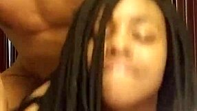 Ebony Woman Gets Two Cumshots From Monster Cock In Hotel