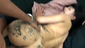 My friend lent his latina girlfriend for interracial porn recording with an indian amateur