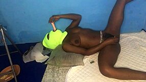 Ebony Gal Seduces Boss With Anal And Blowjob Play