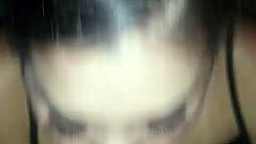 ebony girl delivers best interracial blowjob