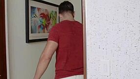 Petite Blonde Teen Anya Shidlerova Sucking Cock in Cheating Affair