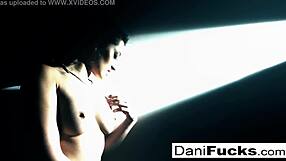 sexy dani daniels showed off her amazing tits and wet pussy