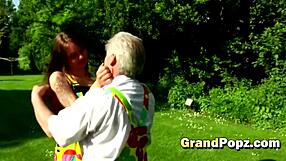 Is This Tattooed Teen 18+ Blowing Stiff Cock Outdoors?