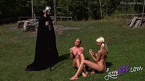 I watch condy and jazmine share wet double blowjob deepthroat