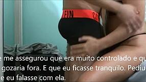 Old gay cuckold watches amateur bareback encounter with big-dicked newbie in full video