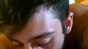 Chupando Una Concha Chilena. Couple With Shaved Pussy And Monster Cock In Horny Anime Hentai Scene.