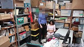 Pretty Brunette Blowjob Bent Over Doggystyle Fucking