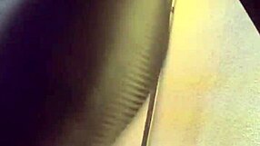 Athletic red-haired fitness slut gets licked in public outdoor pussy