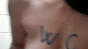 french slut in bdsm solo session, whipping herself hard 😈🔥