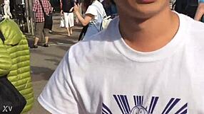 Korean gay couple dives into intense hardcore action scene