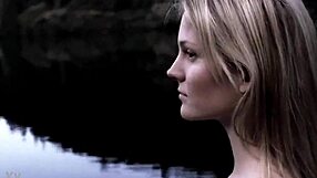 Supernatural Sexy Bikini Girl Swims In The Pool