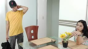 Viagra Prank Escalates Into Hardcore Fucking With Latina Friend