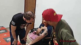Nicole Romanoff pays for tattoo with xerecard in fetish introduction