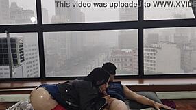 Kitty's Big Ass Fucking in the Window for All to See!