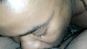 i lick her phat clit close up until she orgasms