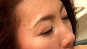 Pissing Asian Milf Masturbates in Lingerie with Wild Desire