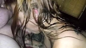 the pawg whore sucks a thick cock eagerly, teasing with her mouth but no cumshot in this sucking scene