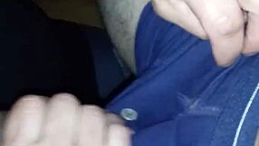 Deepthroat sucking and swallowing intense action