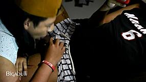 Watch her suck that big black cock?