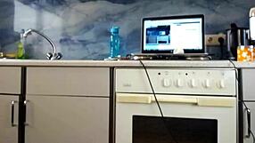 Milf teases big ass with anal plug