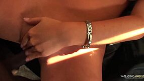 blonde babe enjoys interracial