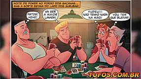 Poker Table Gathering With A Young Woman And Several Men