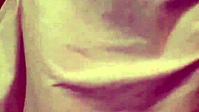 sexy brunette wife fingers shaved pussy with dildo on webcam