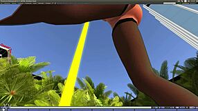 Beautiful blonde girl undresses while dancing striptease on pole 😍