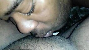 i lick her phat clit close up until she orgasms